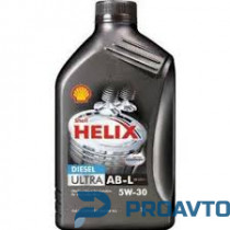 Масло моторное синтетическое Shell Helix Diesel Ultra AB-L D 5W-30, 1л