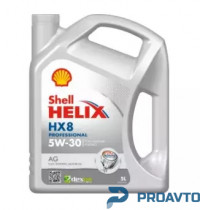 Масло моторное Shell Helix HX8 Professional AG 5W-30, 5л, 550054289