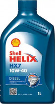 Моторное масло SHELL Helix Diesel HX7 10W-40 1л 550046646