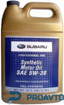 Масло моторное Subaru синтетическое 5W-30, 4л