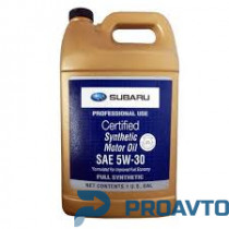 Масло моторное синтетическое Subaru SYNTHETIC OIL 5W-30, 3.785л SOA427V1415