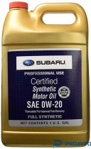 Масло моторное синтетическое Subaru SYNTHETIC OIL 0W-20, 3.78л SOA427V1315