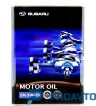Масло моторное синтетическое Subaru SM 5W-30, 4л