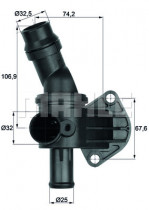 Термостат MAHLE TI887