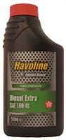 Texaco Масло моторное полусинтетическое Havoline Diesel Extra 10W-40, 1л