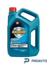 Масло моторное Texaco Havoline Energy 5W30, 4л, 840123MHE