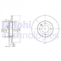 Тормозной диск DELPHI BG2116