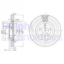 Тормозной диск DELPHI BG2844