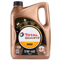 Масло моторное синтетическое Total Quartz 9000 5W-40 4л. 148597