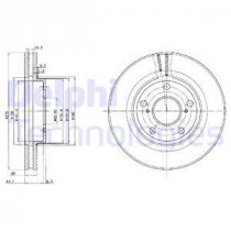 Тормозной диск DELPHI BG2782