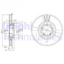 Тормозной диск DELPHI BG2663