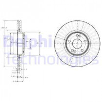 Тормозной диск DELPHI BG3688