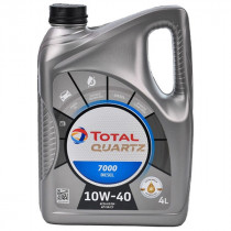 Масло моторное полусинтетическое Total Quartz 7000 Diesel 10W-40 4л. 216682