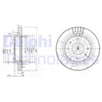 Тормозной диск DELPHI BG3750