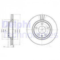 Тормозной диск DELPHI BG3198