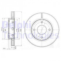Тормозной диск DELPHI BG3987