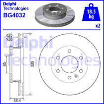 Гальмівний диск DELPHI BG4032