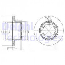 Гальмівний диск DELPHI BG9015