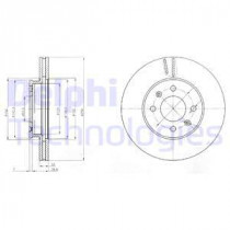 Тормозной диск DELPHI BG4096