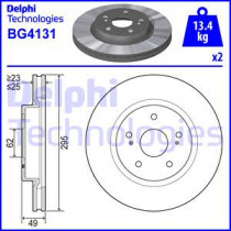 Гальмівний диск DELPHI BG4131