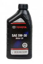 Масло моторное синтетичесское Toyota SN 5W-30, 0,946л. 002791QT5W