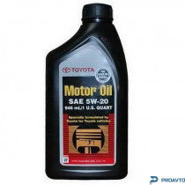Масло моторное Toyota SM 5W-20, 1л, 002791QT20