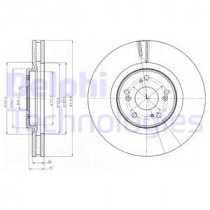 Тормозной диск DELPHI BG4225
