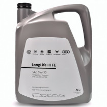 VAG Масло моторное синтетическое Longlife III FE 0W-30  5л.  GS55545M4