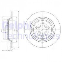 Тормозной диск DELPHI BG4239C