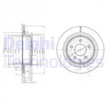 Тормозной диск DELPHI BG3765C