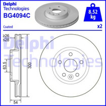 Тормозной диск DELPHI BG4094C