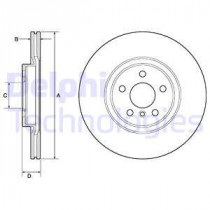 Тормозной диск DELPHI BG4780C