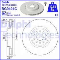 Тормозной диск DELPHI BG9494C
