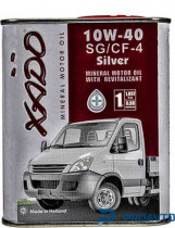 Масло моторное минеральное Xado Atomic Oil Silver SG/CF-4 10W-40, 1л XA20123
