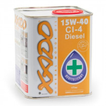 Масло моторное минеральное Xado Atomic Oil Diesel CI-4 15W-40, 1л, XA20114