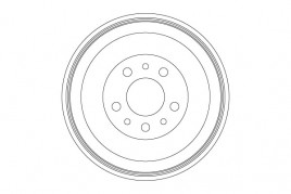 Тормозной барабан TRW DB4563