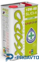 Масло моторное минеральное Xado Atomic Oil City Line SL/CI-4 10W-40, 4л