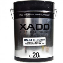 Масло моторное полусинтетическое Xado CI-4 Diesel 10W-40 20л. XA20549