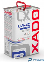 Масло моторное синтетическое XADO Luxury Drive 0W-40 502/505 4L ХА 20272