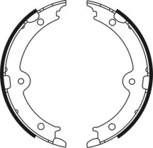 Комплект тормозных колодок ABE C02087ABE