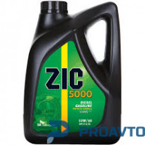 Масло моторное полусинтетическое ZIC 5000 10W-40, 6л