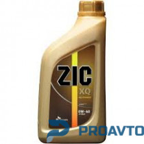 Масло моторное синтетическое ZIC XQ 0W-40, 1л