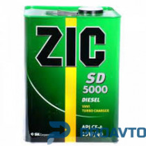 Масло моторное минеральное ZIC SD 5000 15W-40, 6л