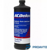 Трансмиссионное масло ACDelco Syntetic Axle Lubricant 75W-90 10-4016 946мл
