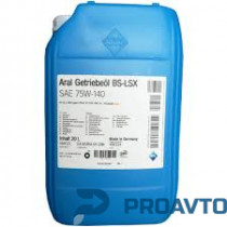 Масло трансмиссионное синтетическое Aral Getriebeol BS-LSX 75W-140, 20л