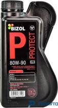 Масло трансмиссионное - BIZOL Protect Gear Oil GL4 80W-90 1л
