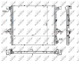 Радиатор NRF 59145