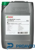 Масло трансмиссионное синтетическое Castrol Syntrax Longlife 75W-90, 20л
