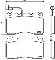 Комплект тормозных колодок BREMBO P23 115