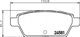 Комплект тормозных колодок BREMBO P49 051